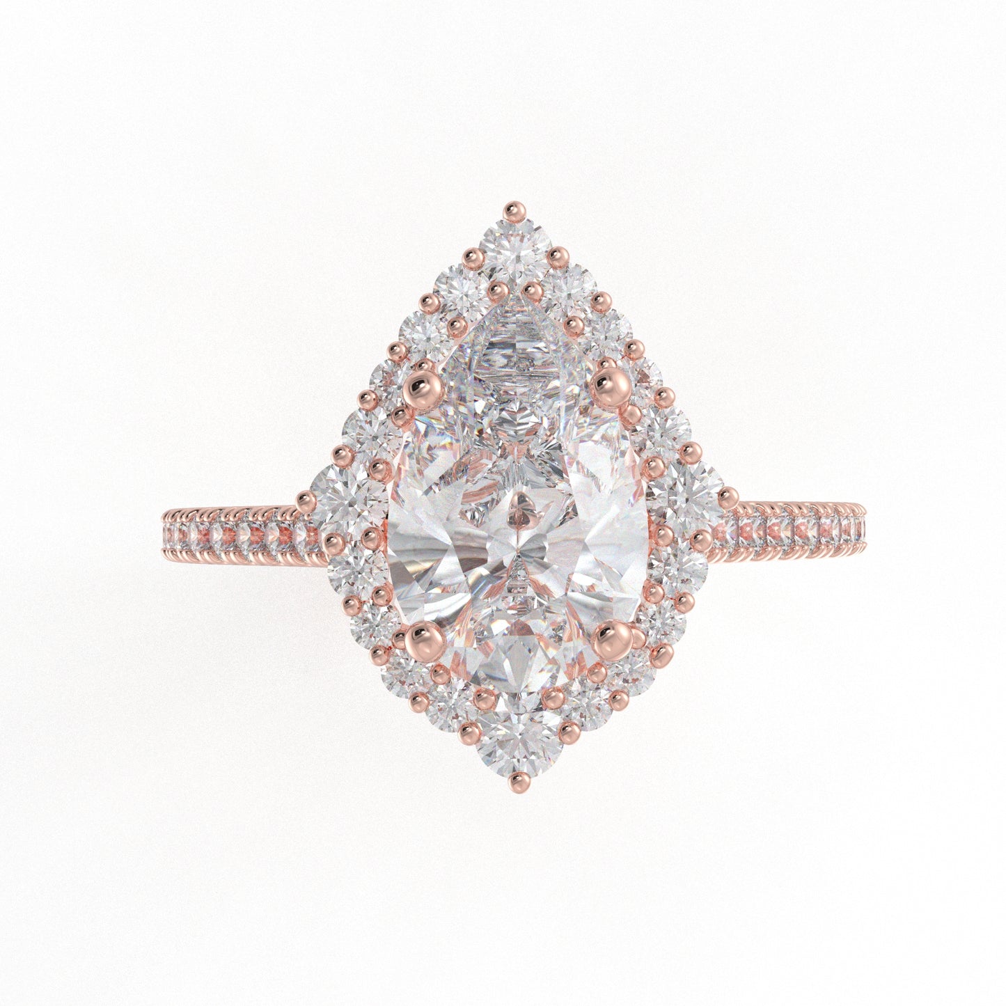 Moissanite Diamond Ring