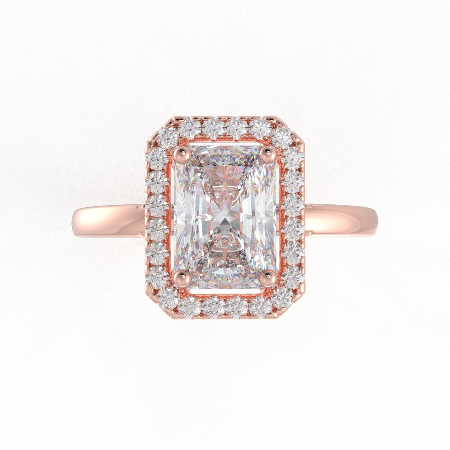 Moissanite Diamond Ring