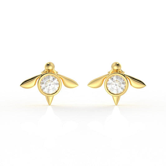 Ivy Kids Moissanite diamond  Earrings 1.05 Carat