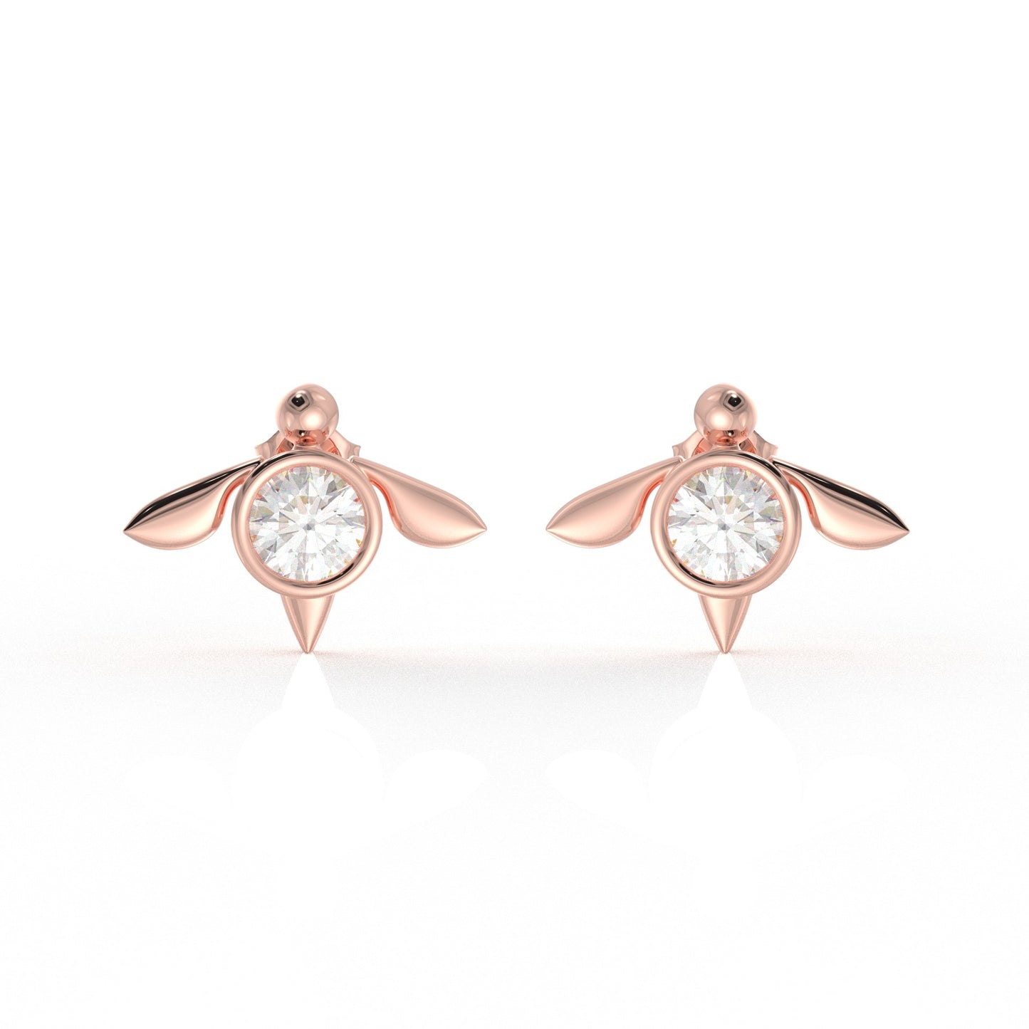 Ivy Kids Moissanite diamond Earrings 1.05 Carat