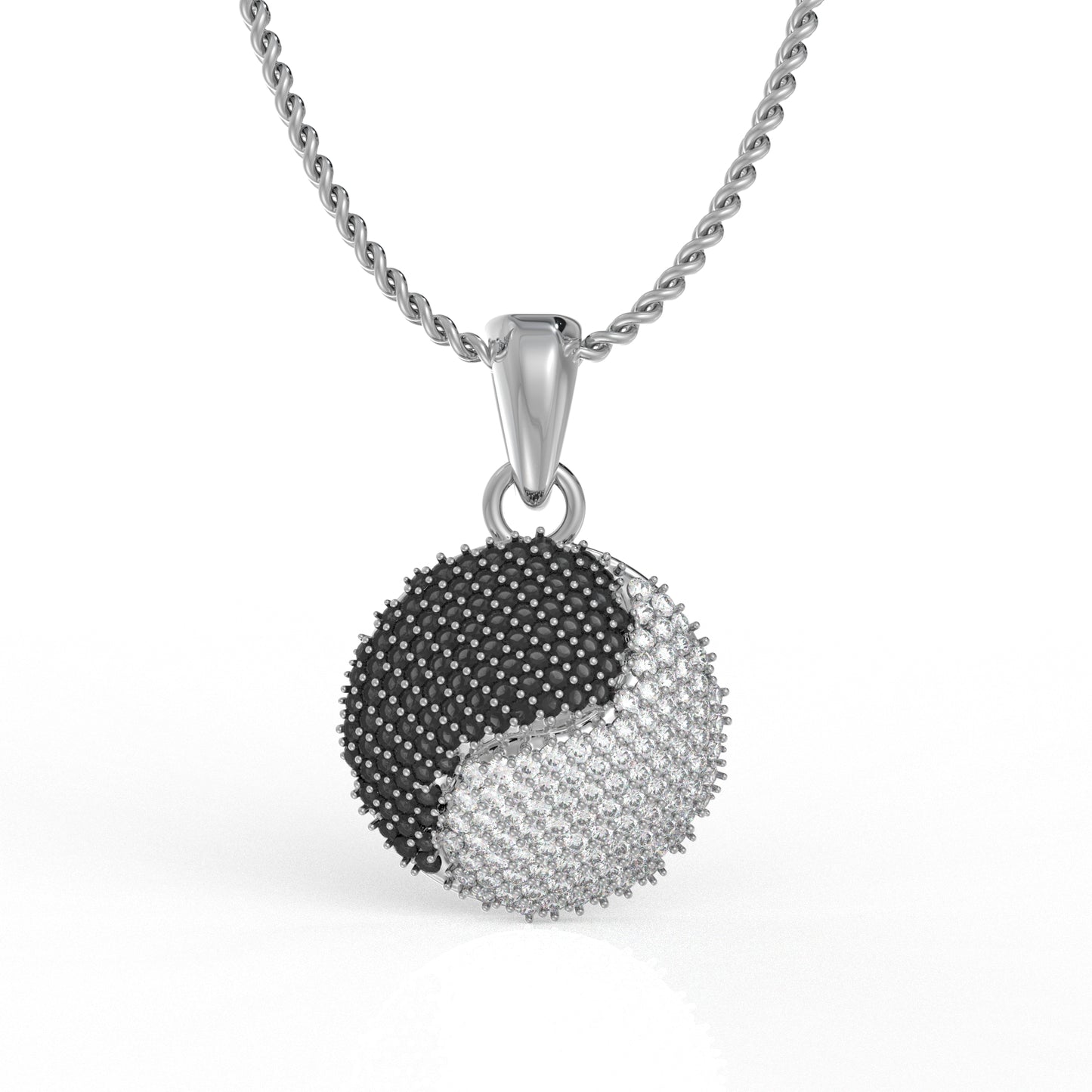 Laban Pendant for Men- 1.54 carat moissanite diamond
