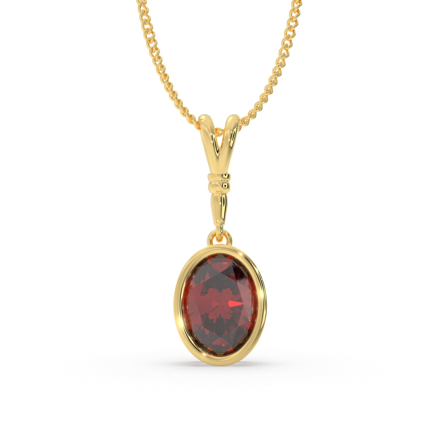 Hardy Ruby Pendant by Vai Ra