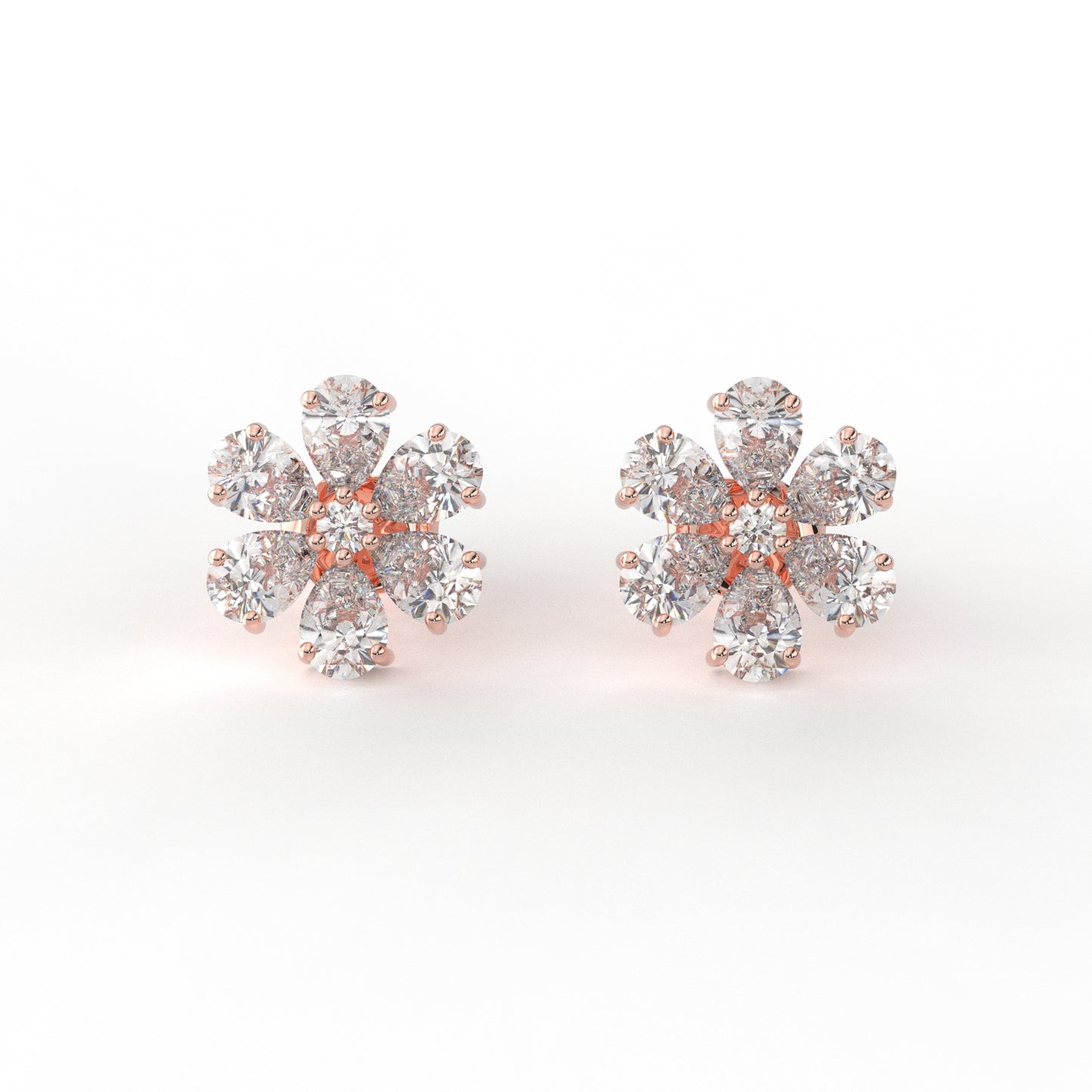 Moissanite Diamond Earring