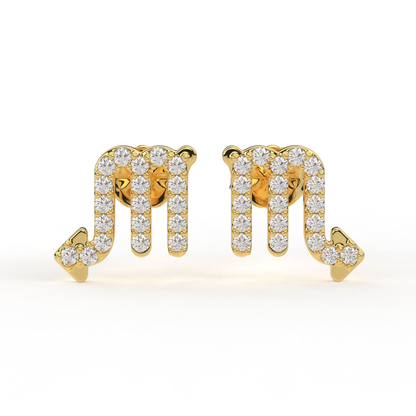 Personalised Zodiac Earrings
