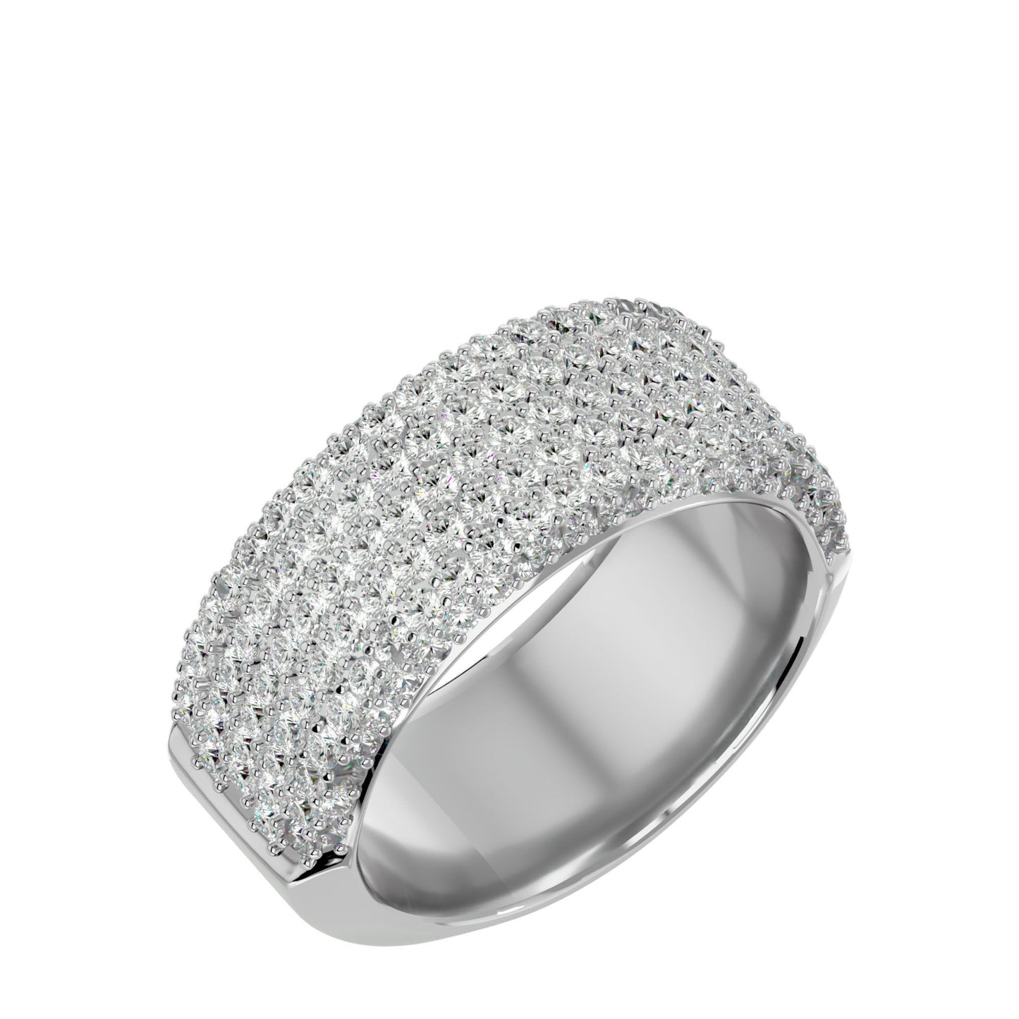 Moissanite Diamond Ring