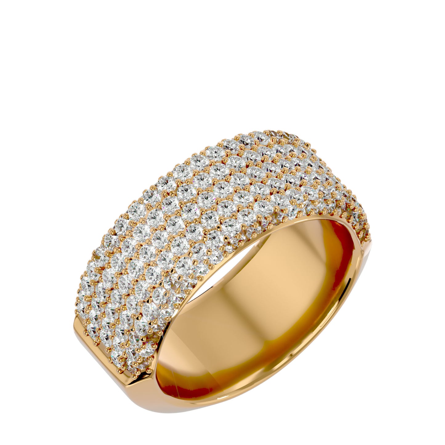 Moissanite Diamond Ring