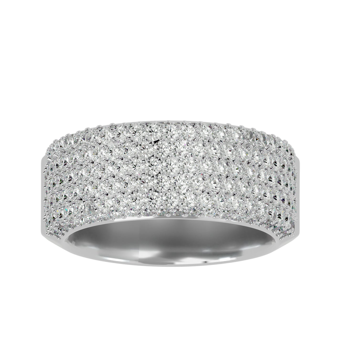 Moissanite Diamond Ring