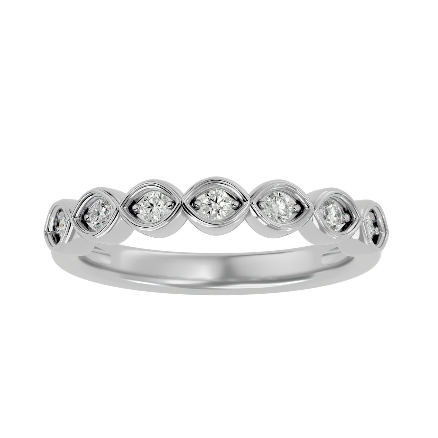 Wavy Band - 0.21CT