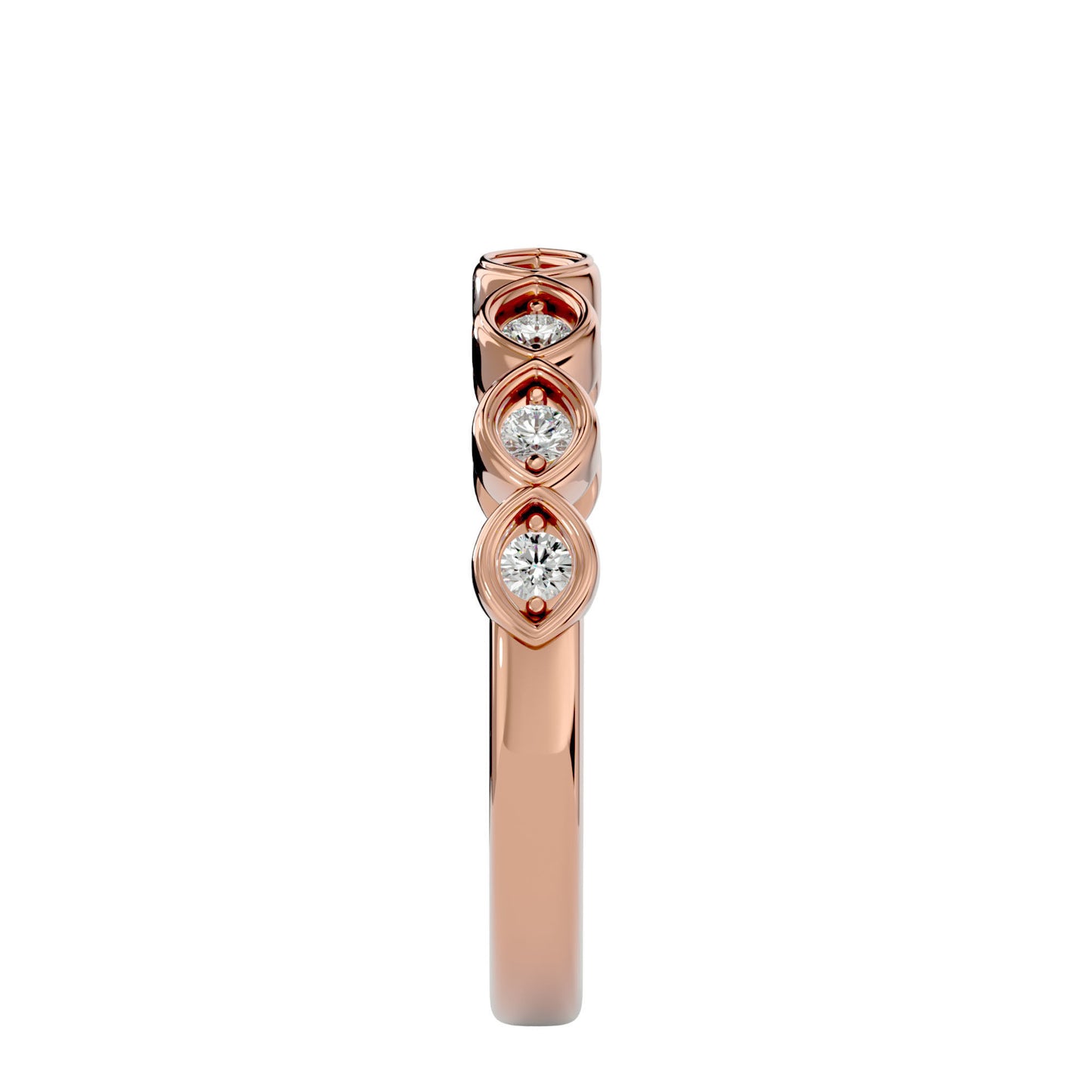Wavy Band - 0.21CT