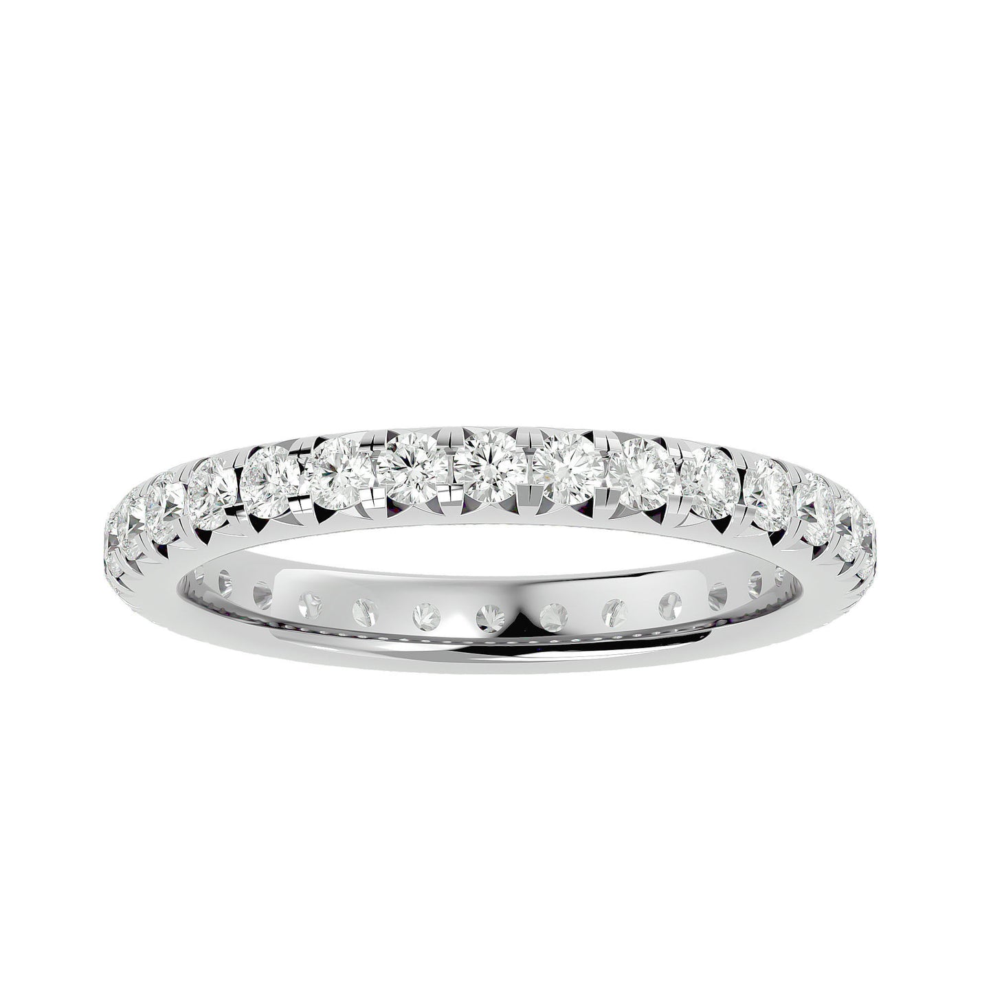 Eternity Moissanite Band