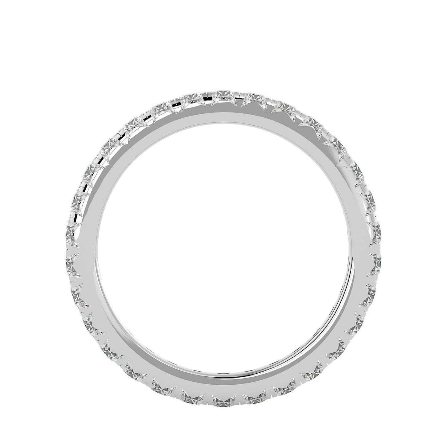 Eternity Moissanite Band