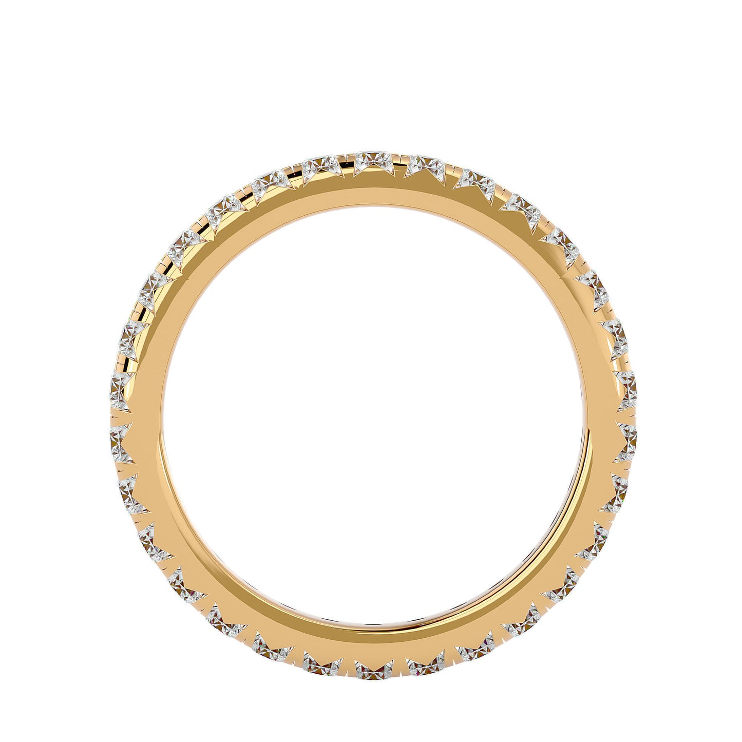 Eternity Moissanite Band