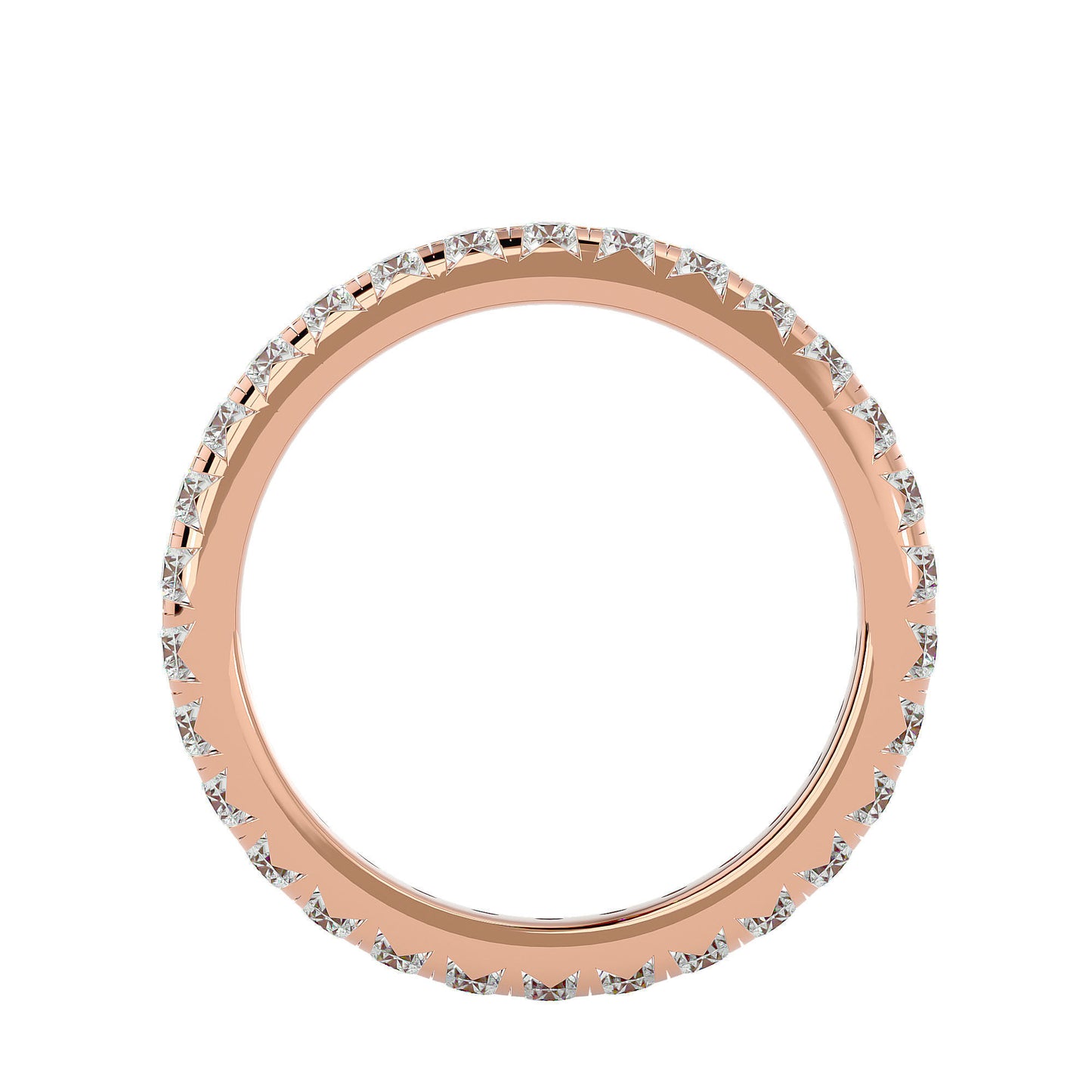 Eternity Moissanite Band