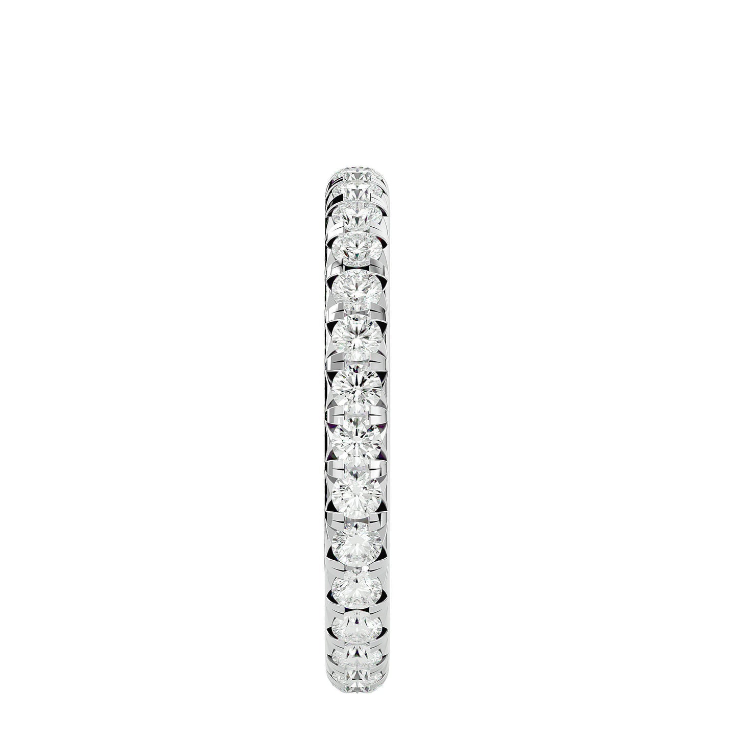 Eternity Moissanite Band