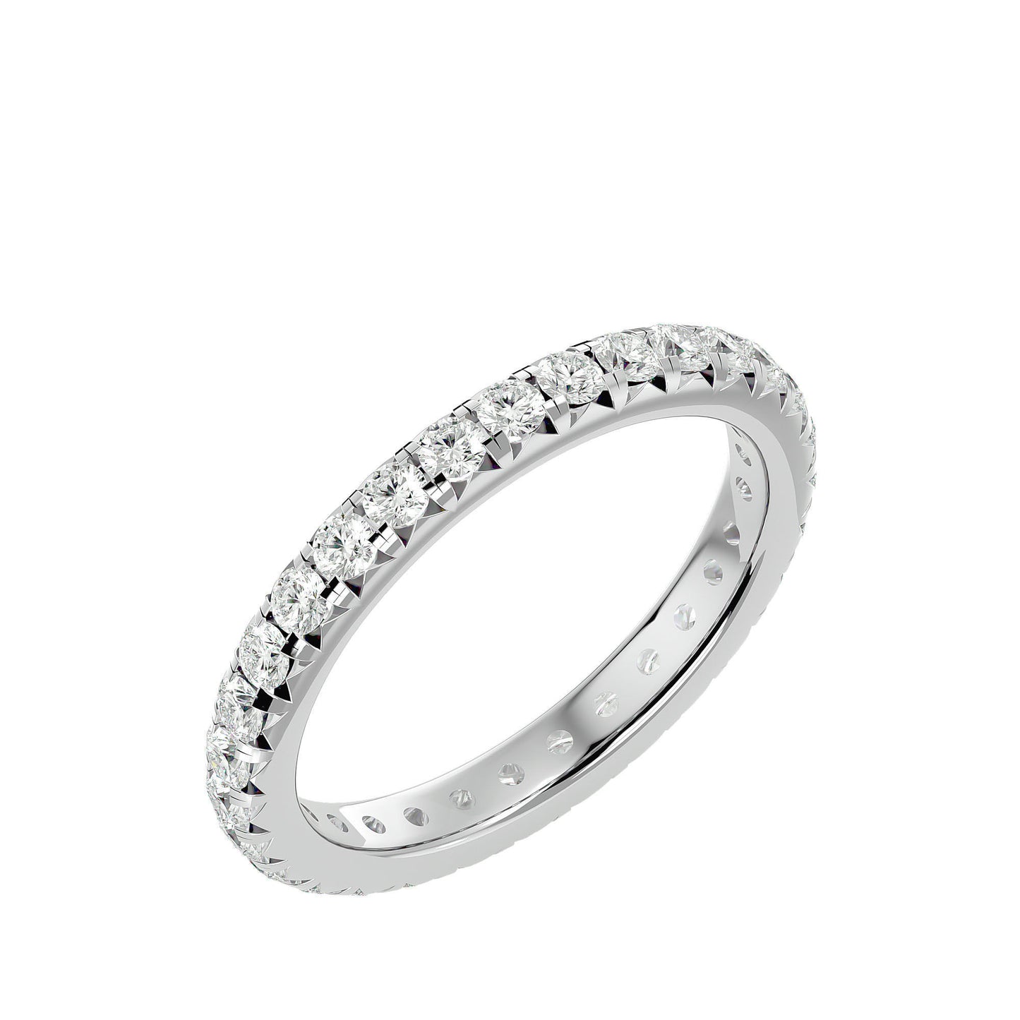 Eternity Moissanite Band