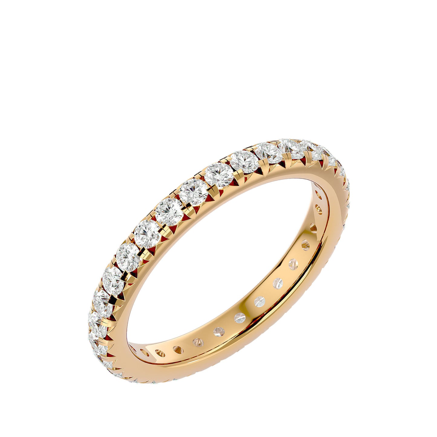 Eternity Moissanite Band