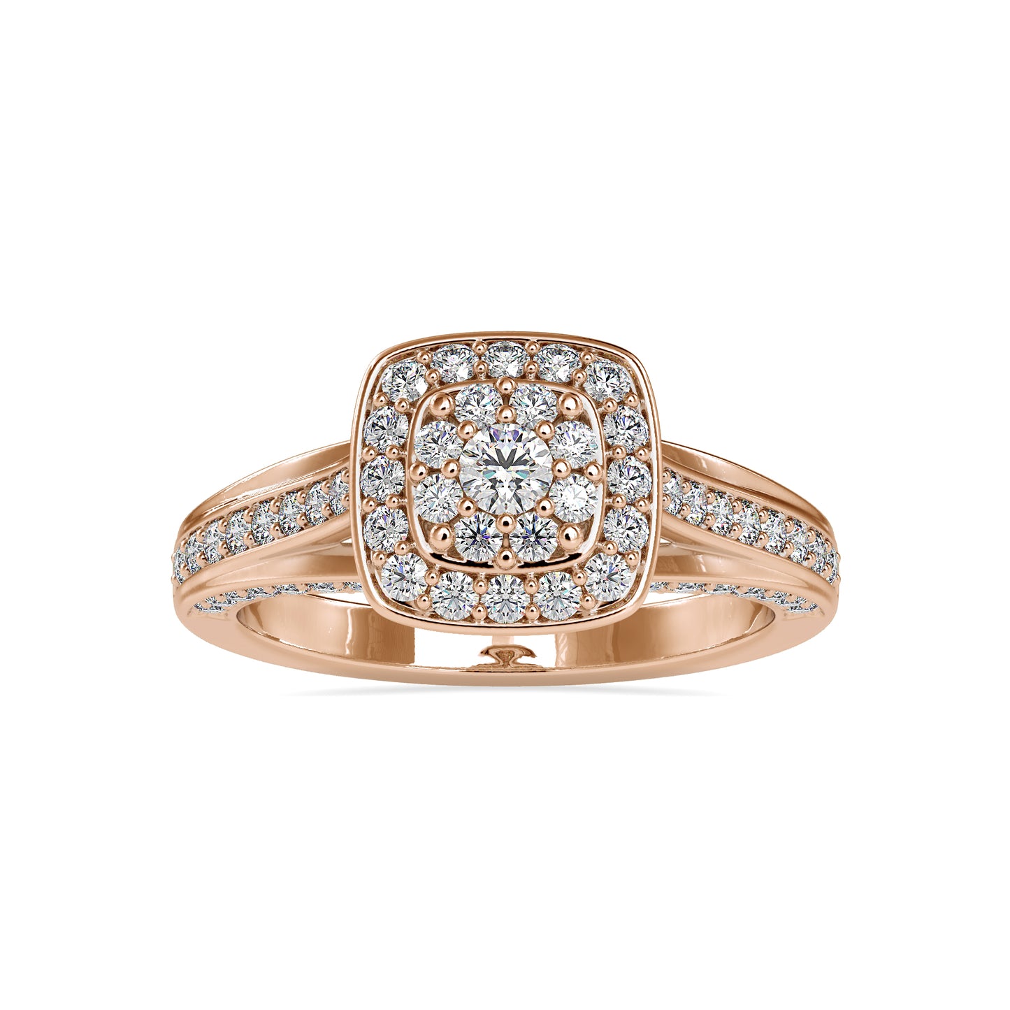 Moissanite Earrings in gold and sterling silver 925