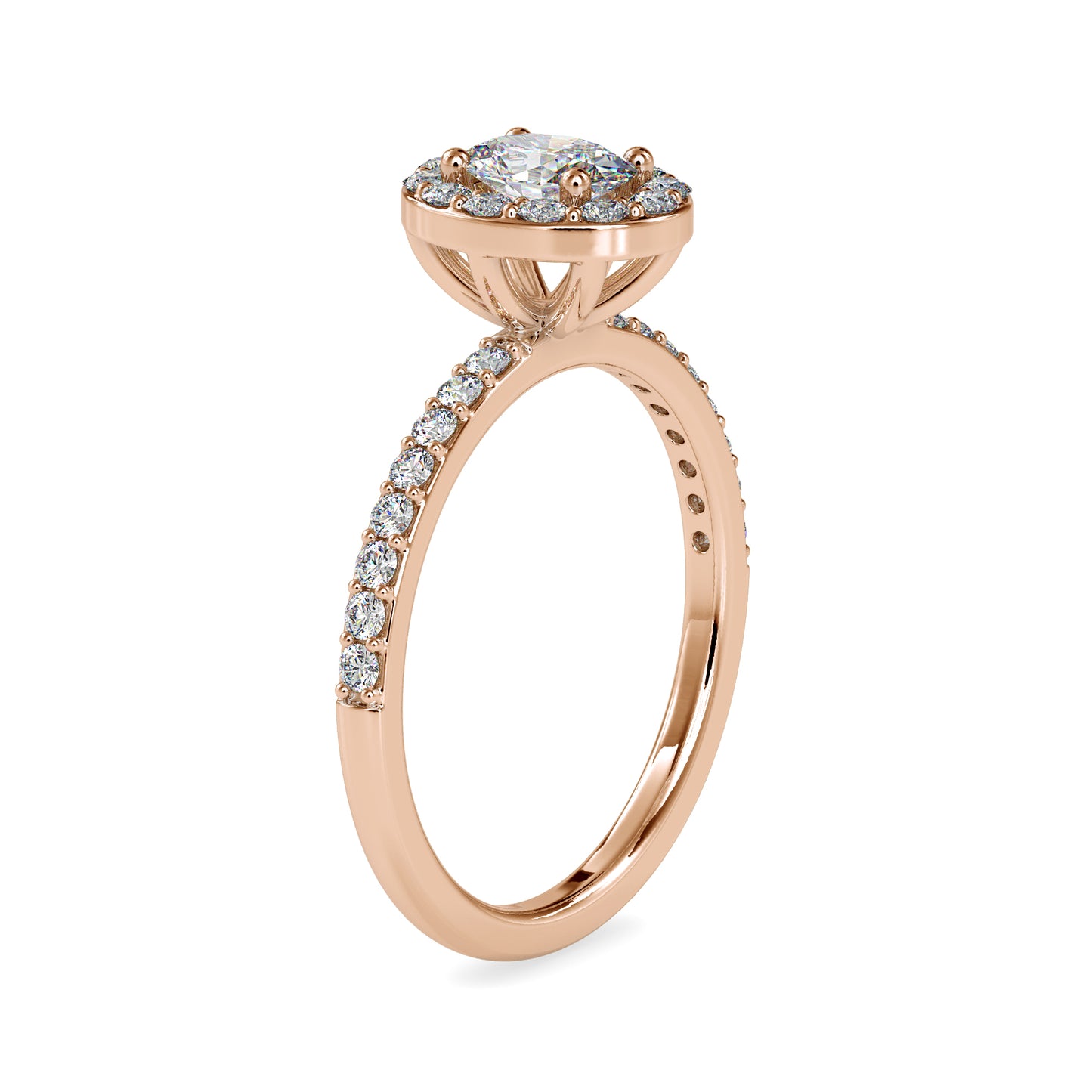The Ava Ring - Moissanite Diamond
