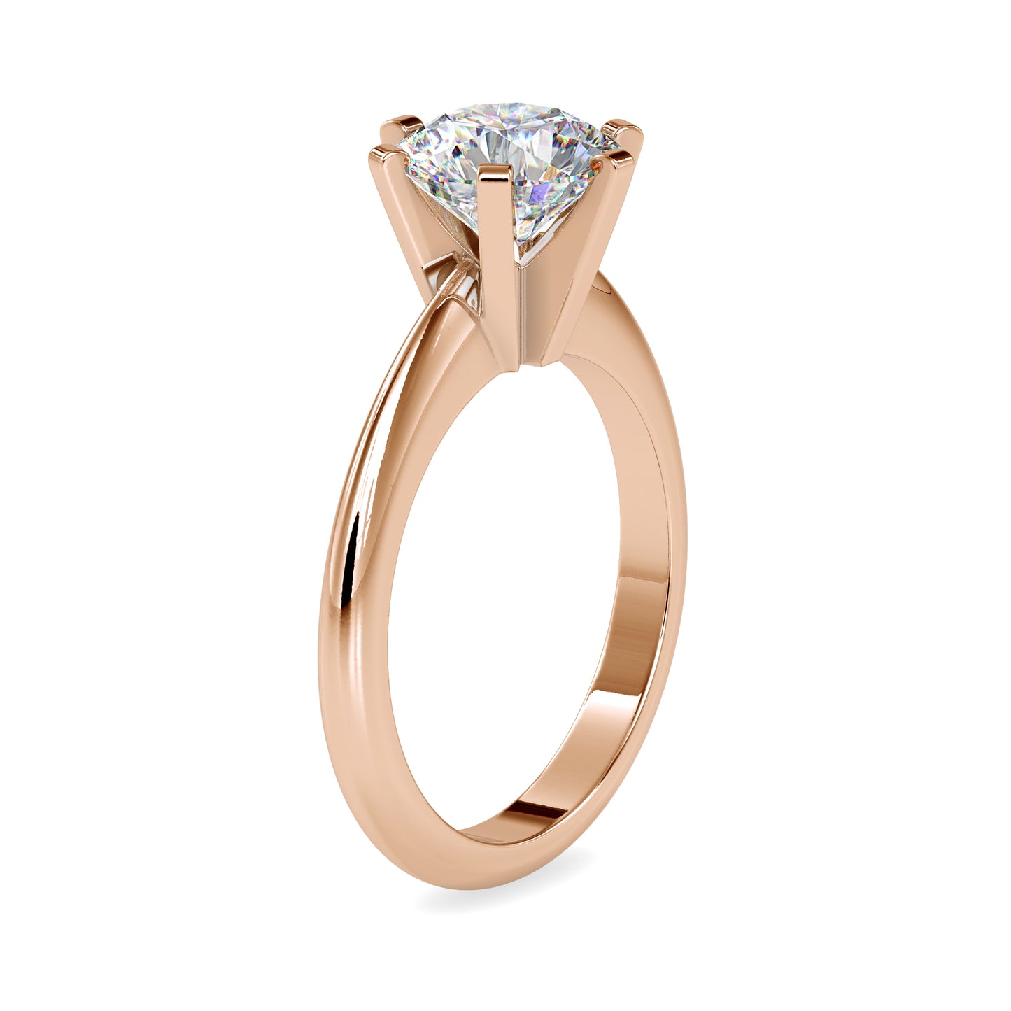 The Stella Ring Moissanite diamond Solitaire Ring - 1.99 Ct