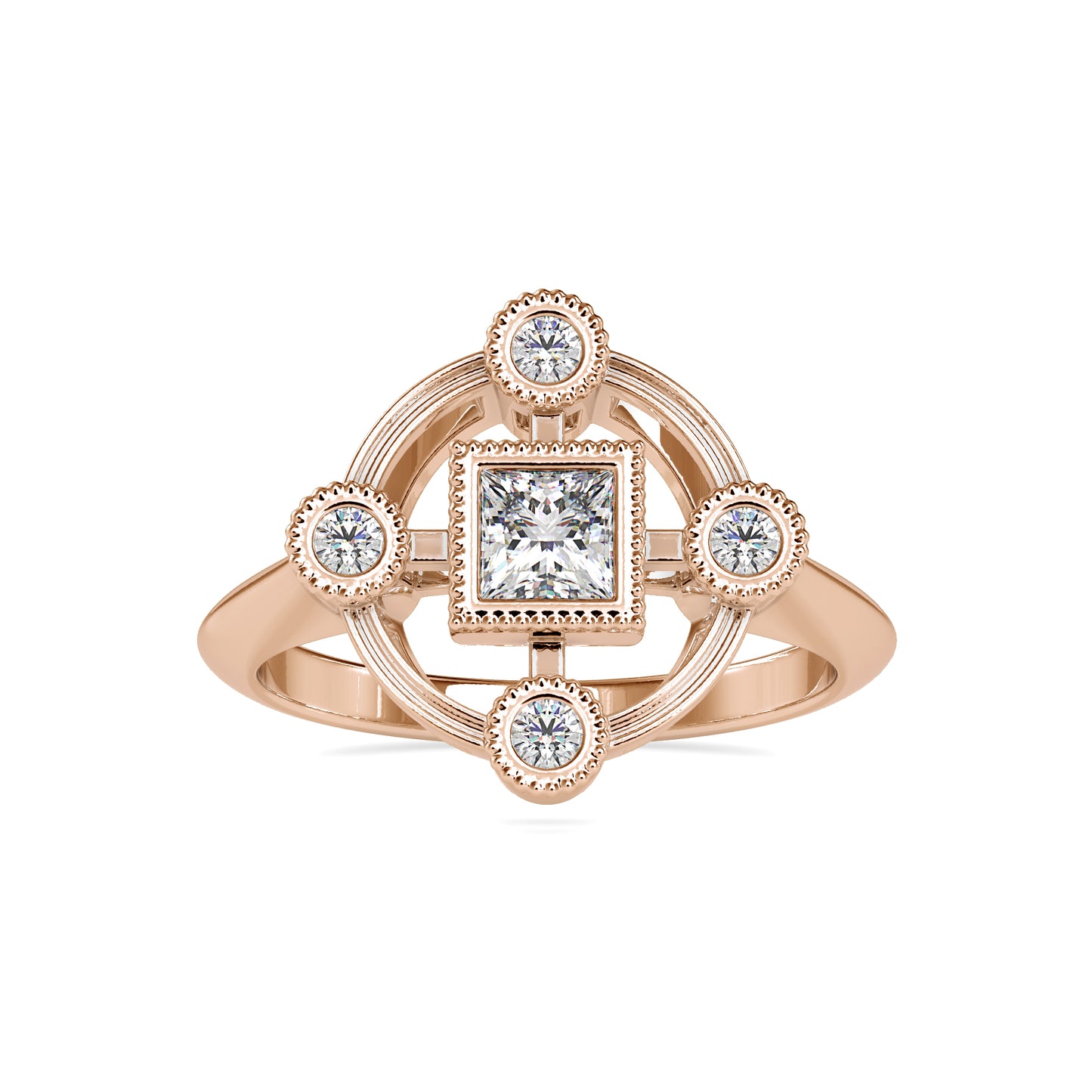 The Hecate Moissanite Diamond Ring - Vai Ra