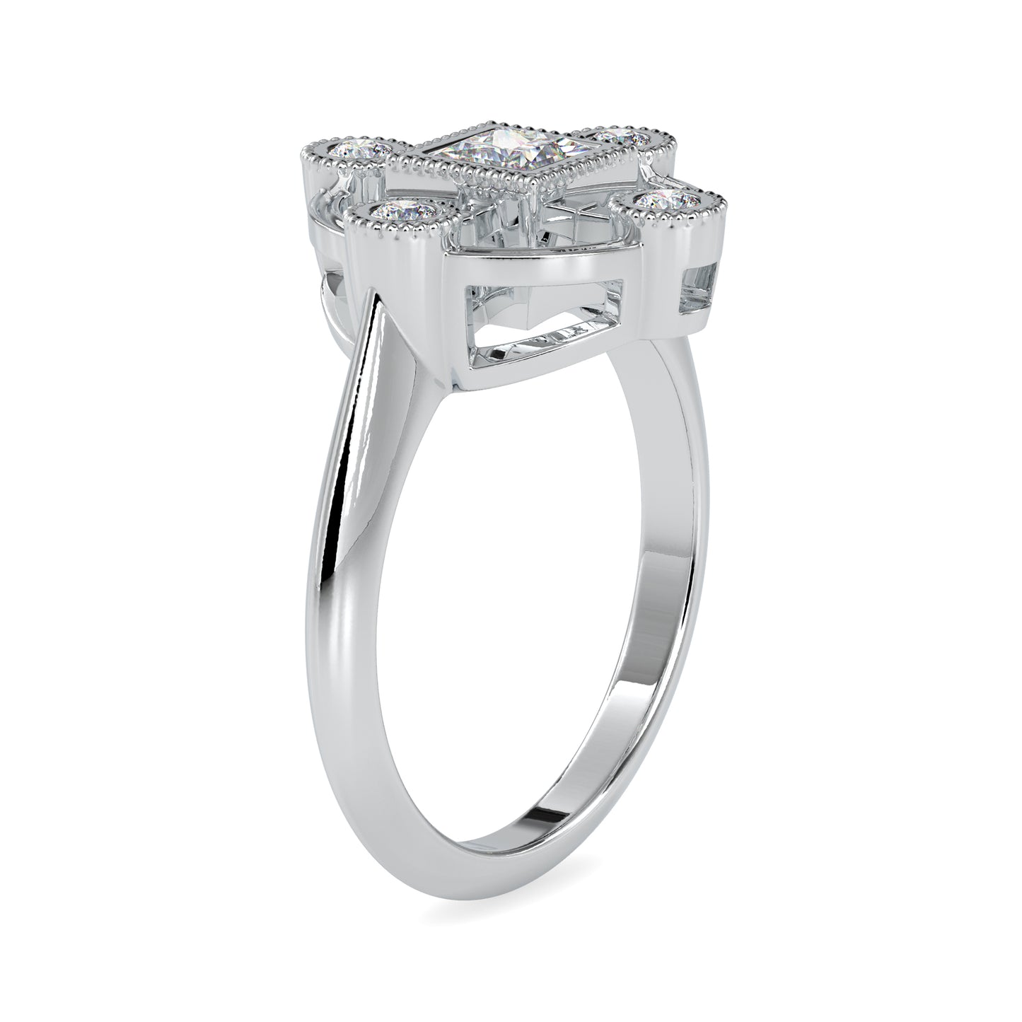The Hecate Moissanite Diamond Ring - Vai Ra