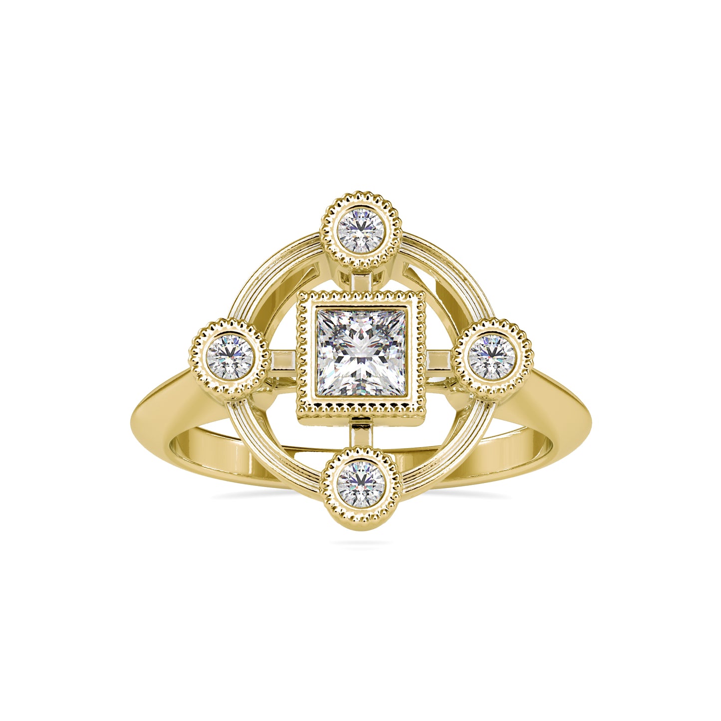 The Hecate Moissanite Diamond Ring - Vai Ra