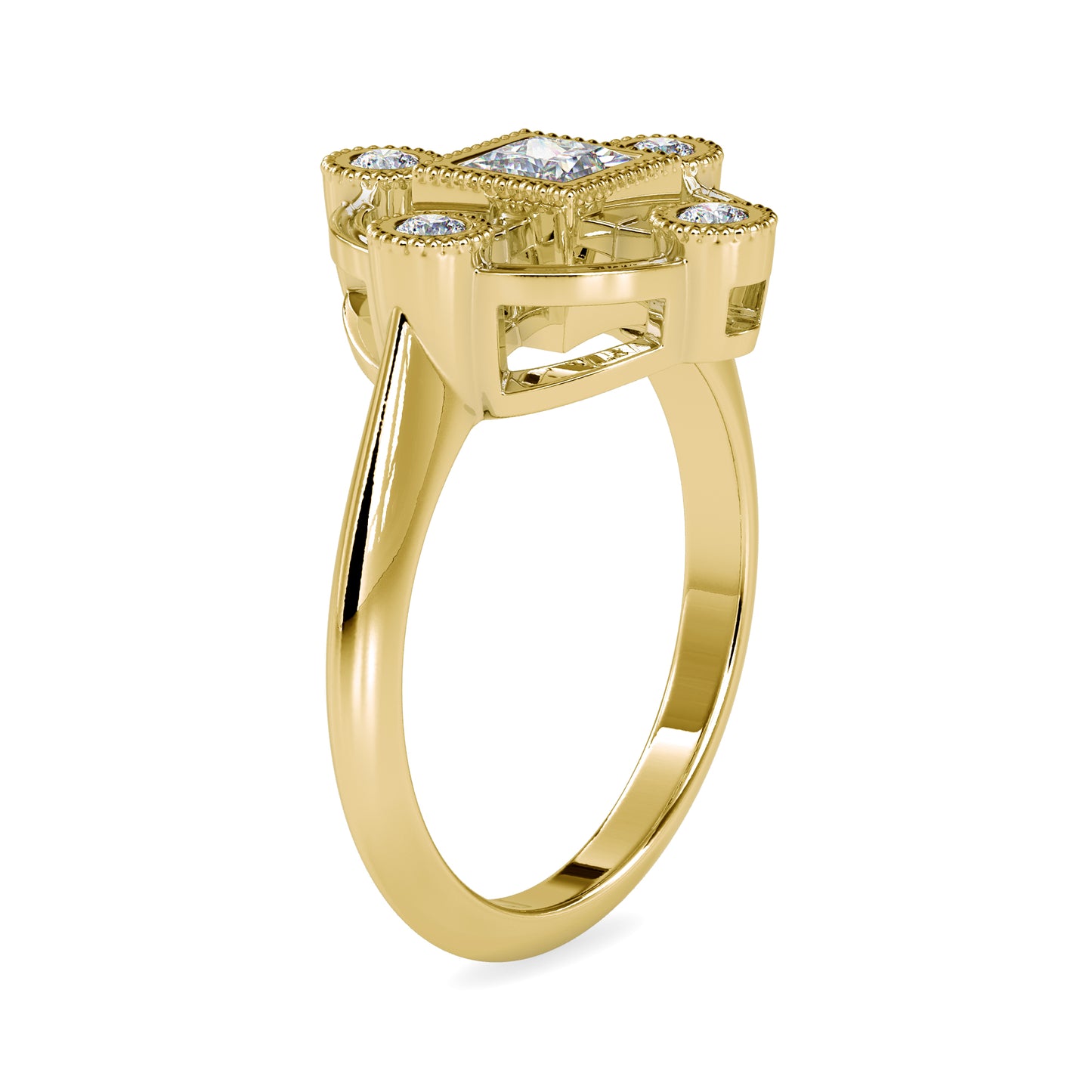 The Hecate Moissanite Diamond Ring - Vai Ra