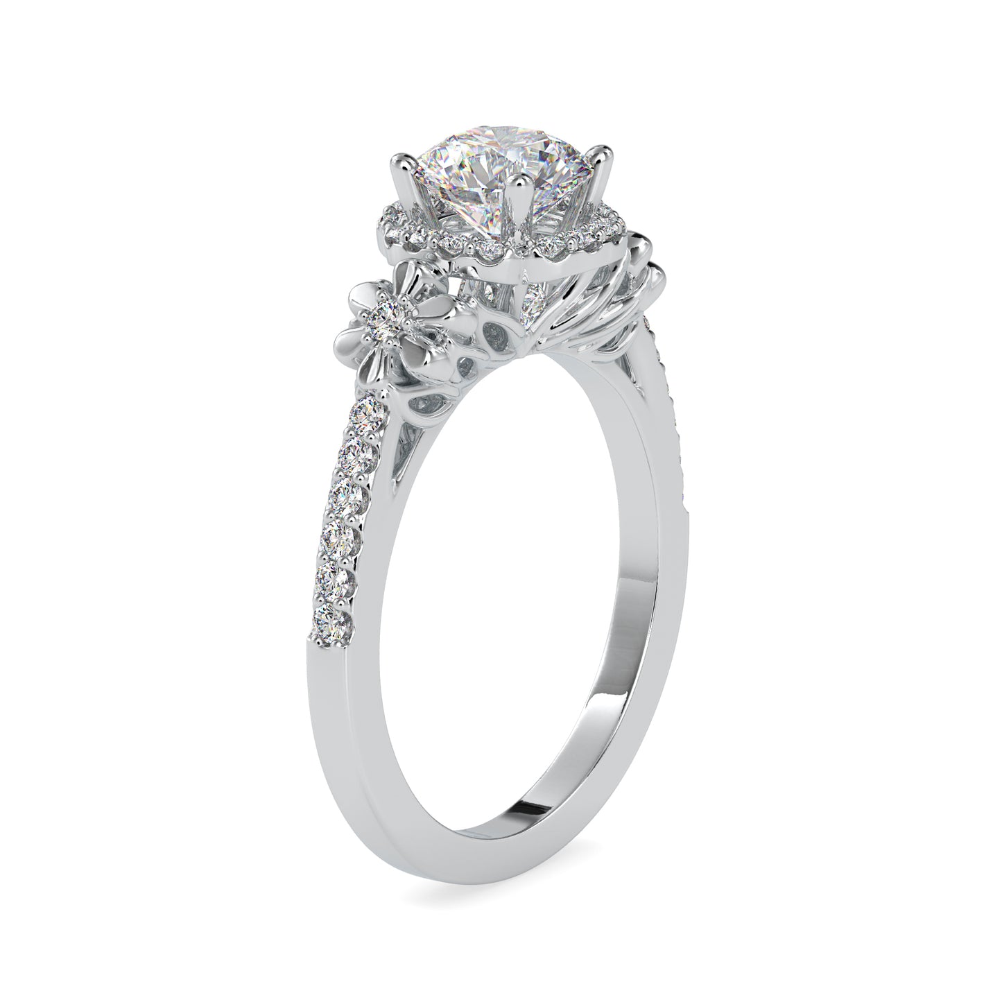 The Fauna Moissanite Diamond Ring - Vai Ra