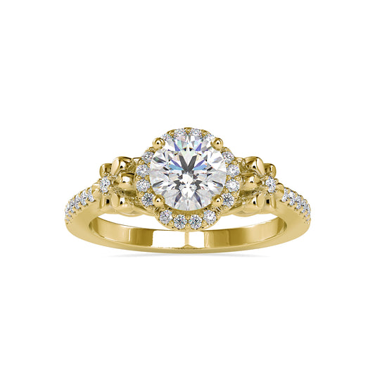 The Fauna Moissanite Diamond Ring - Vai Ra