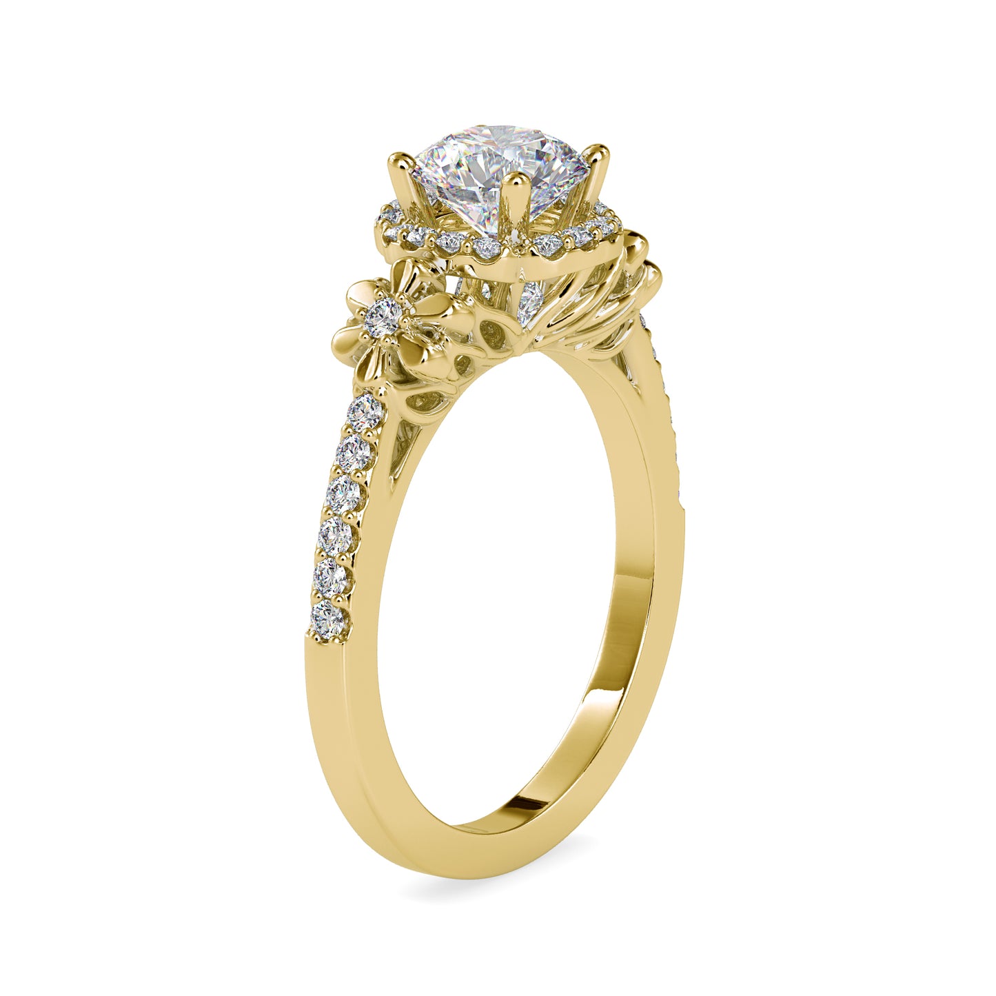 The Fauna Moissanite Diamond Ring - Vai Ra