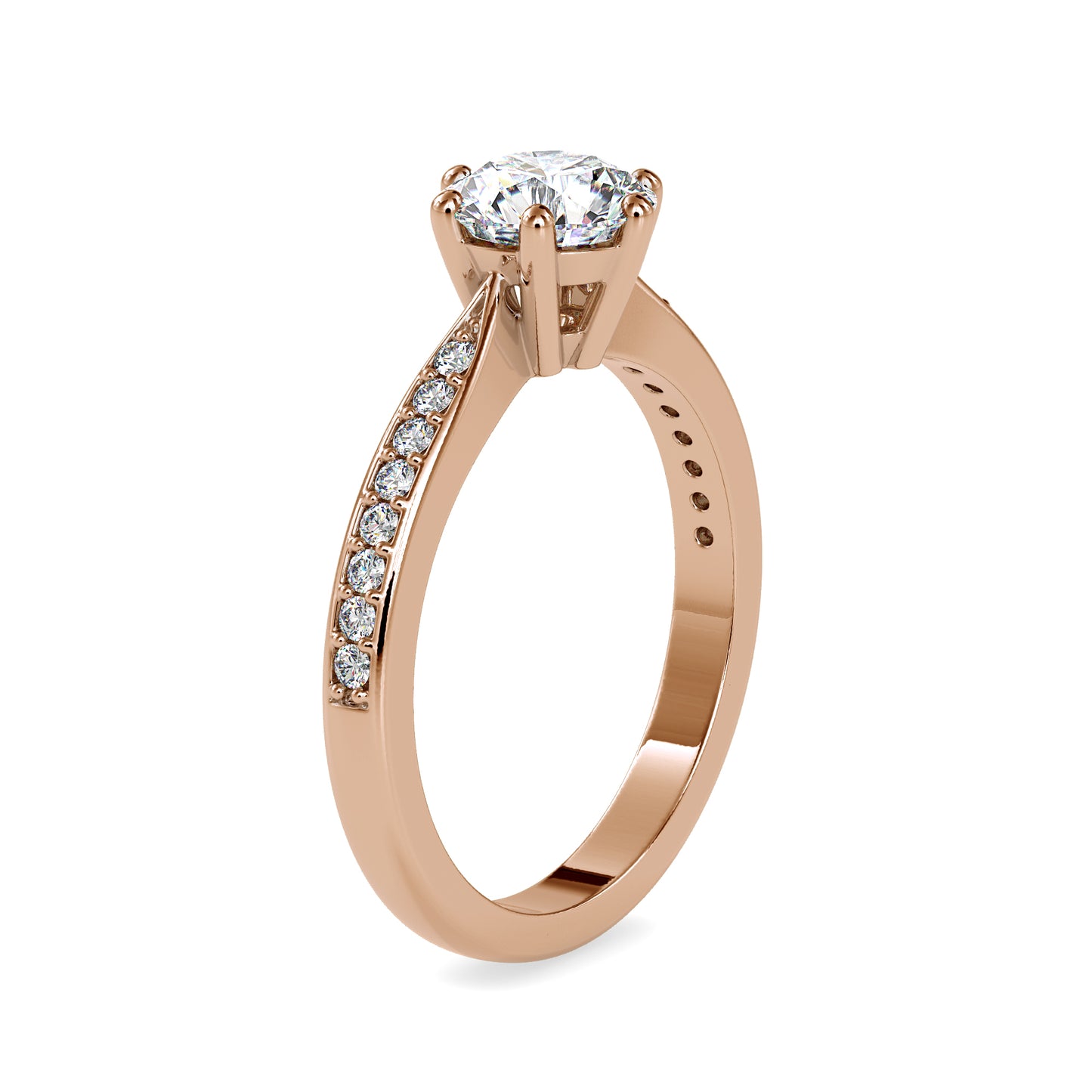 The Isabella Ring (1.28 CT) moissanite diamond
