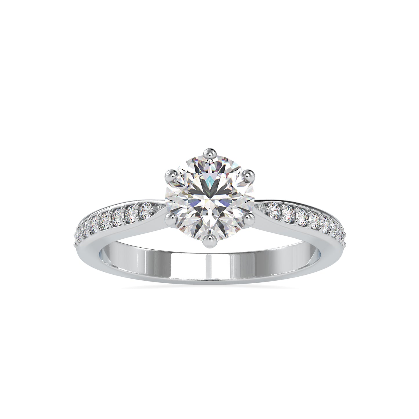 The Isabella Ring (1.28 CT) moissanite diamond