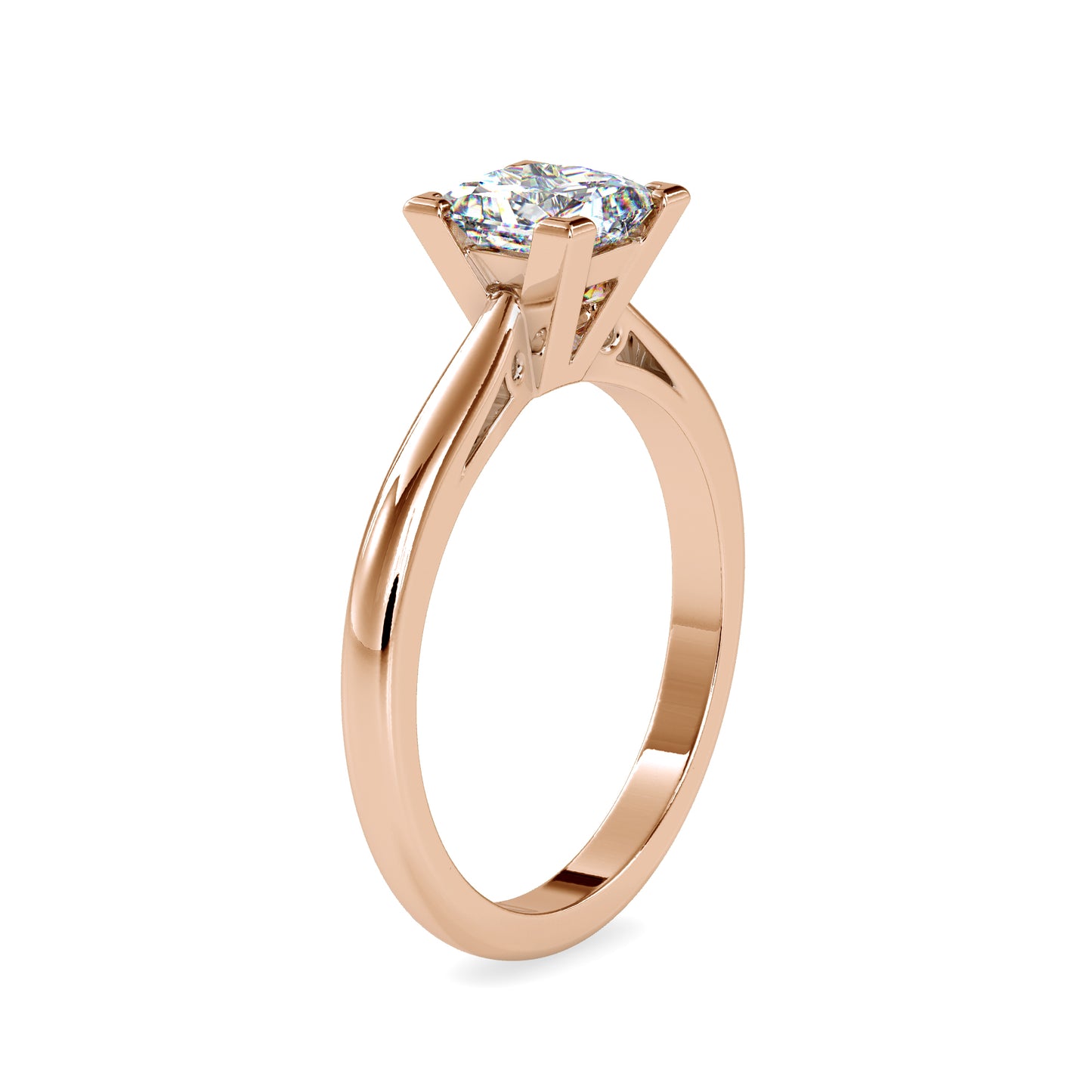 The Beatrix Ring - moissanite diamond