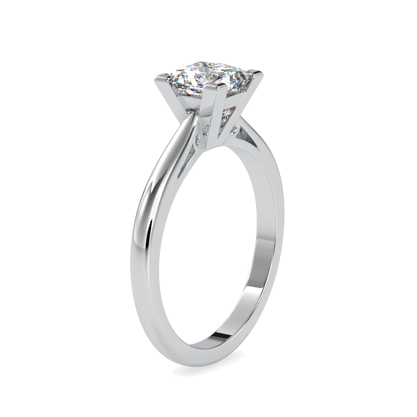 The Beatrix Ring - moissanite diamond
