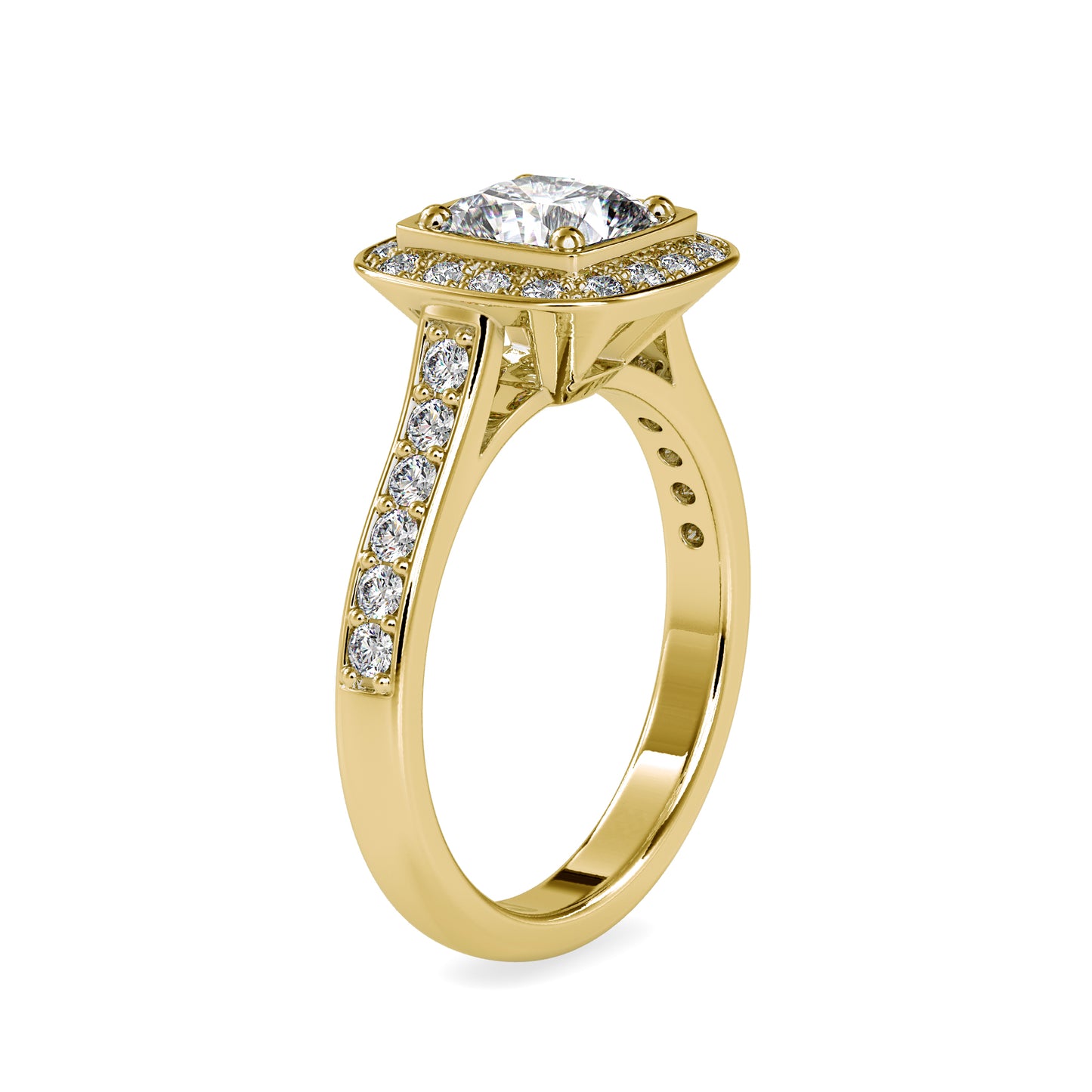 The Lucina moissanite diamond Ring - Vai Ra