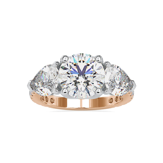 The Aurora Ring Moissanite diamond - Vai Ra