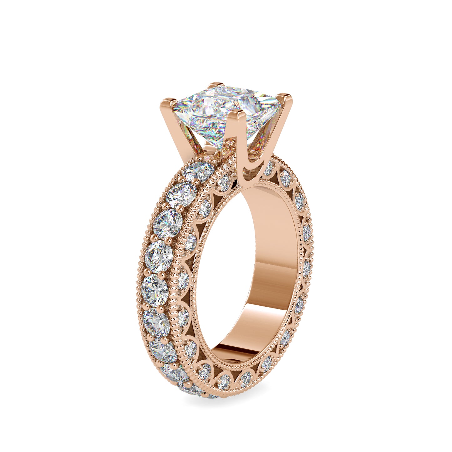 The Myra Ring- Moissanite diamond