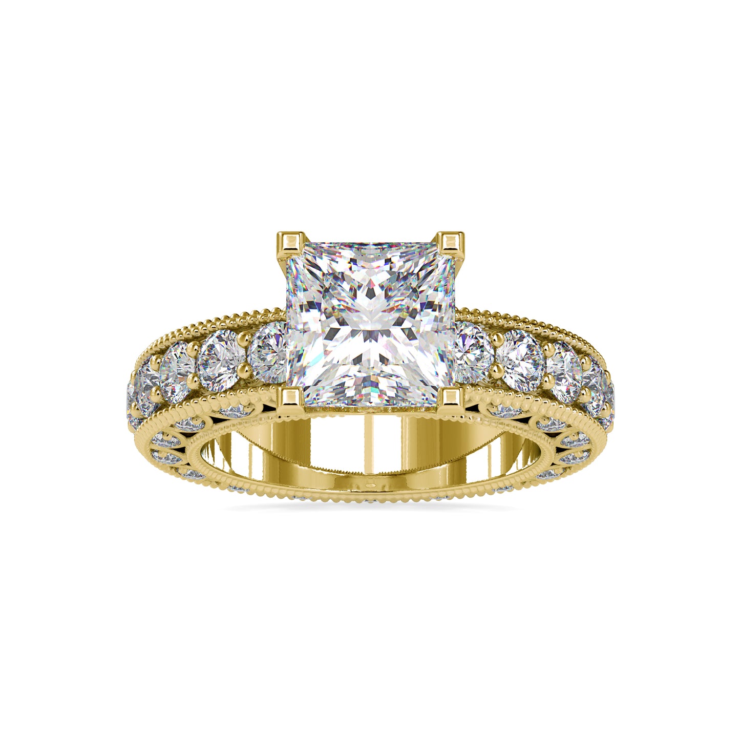 The Myra Ring- Moissanite diamond