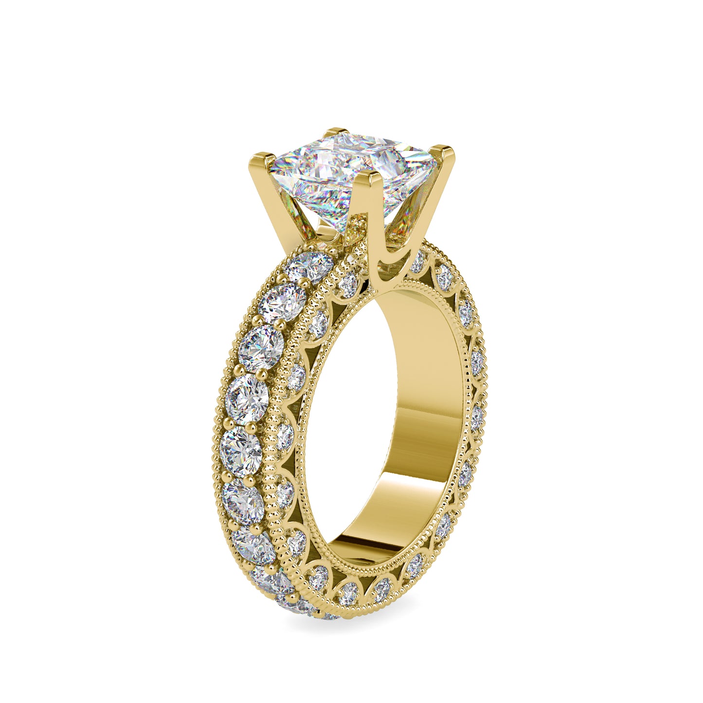 The Myra Ring- Moissanite diamond