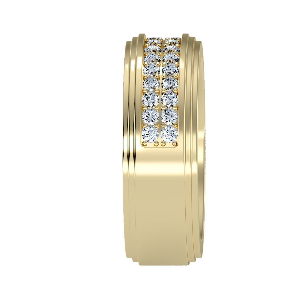 Moissanite Men Ring - 1.09 Ct - 112021MR14