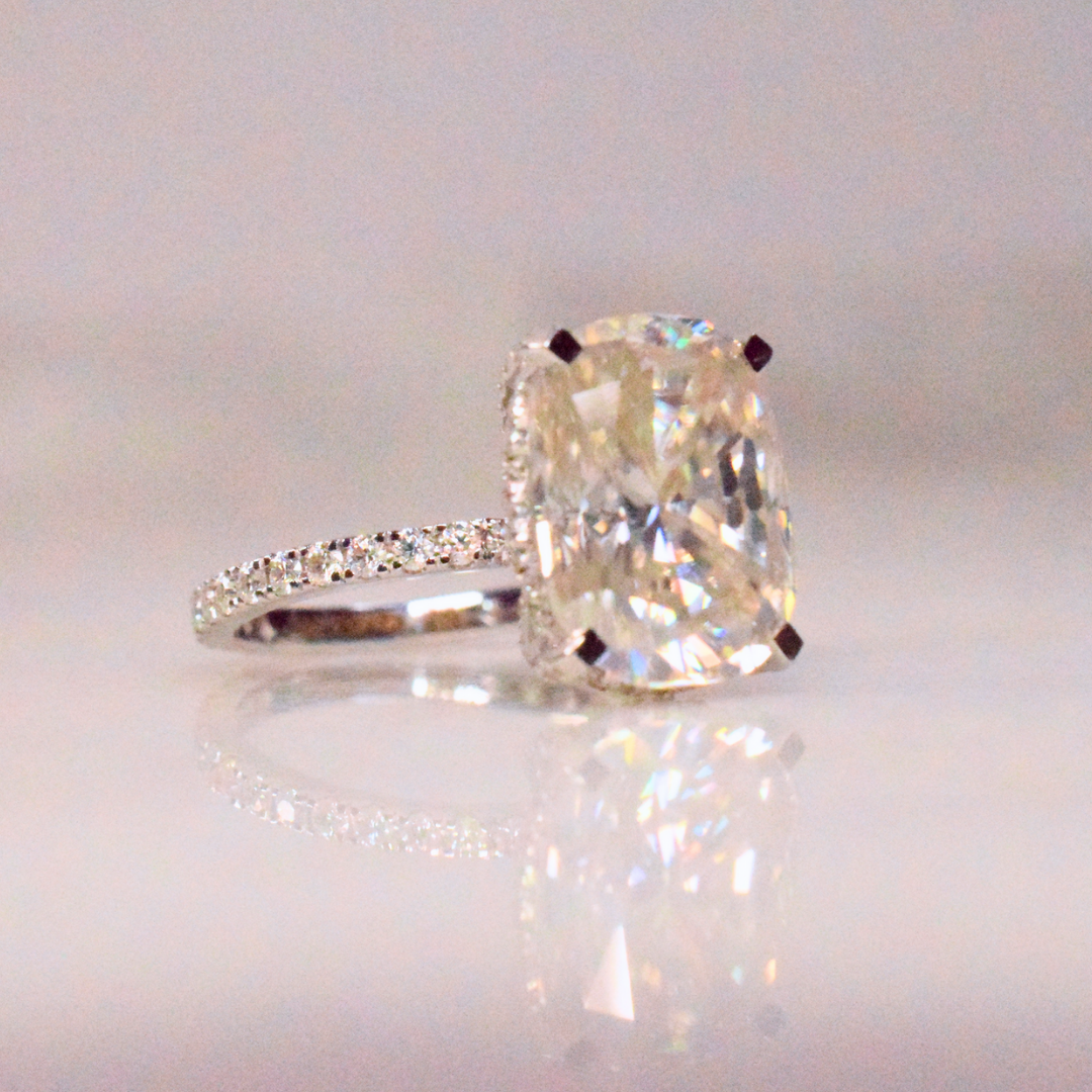 Larisa Moissanite Ring (5.12 CT)