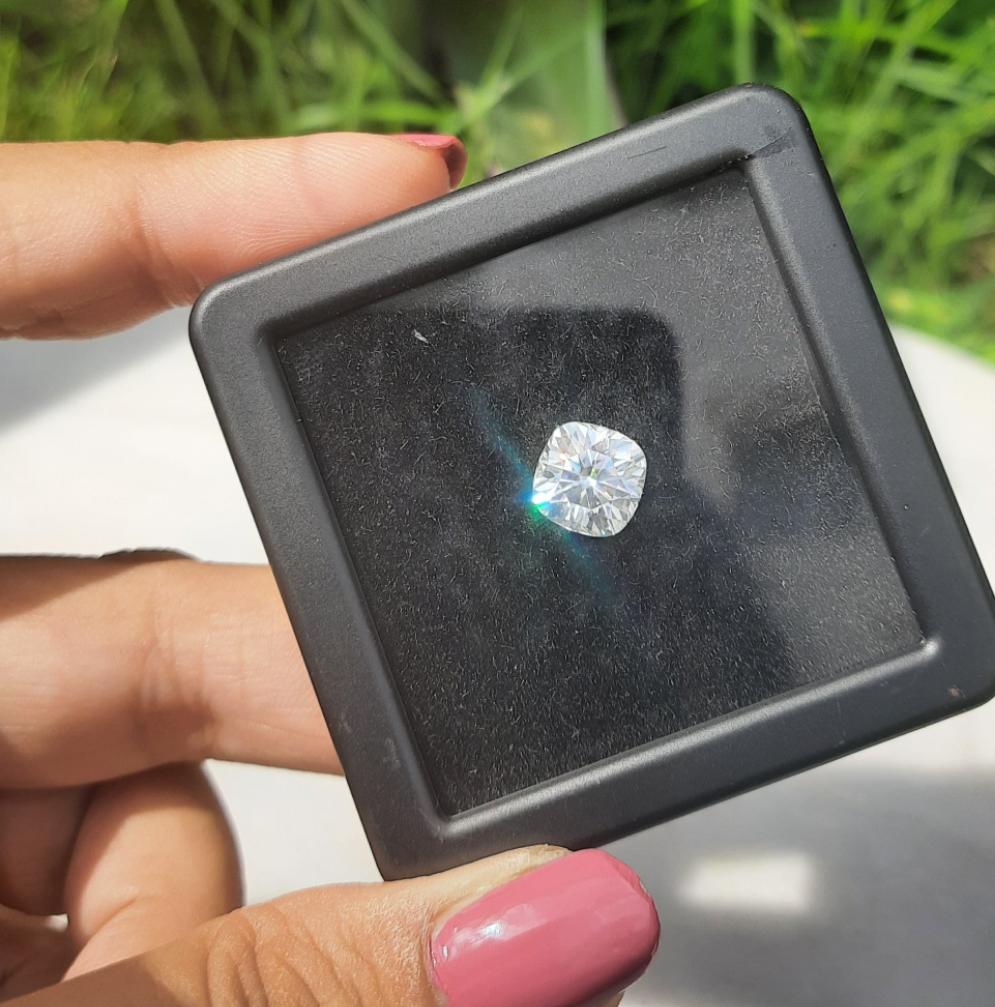 Cushion - Brilliant Cut Moissanite Loose Stone