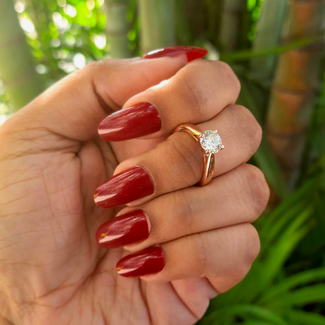 The Dia Solitaire Ring- Vaira