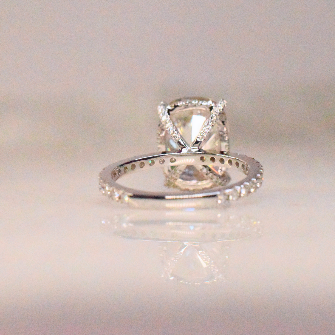 Larisa Moissanite Ring (5.12 CT)