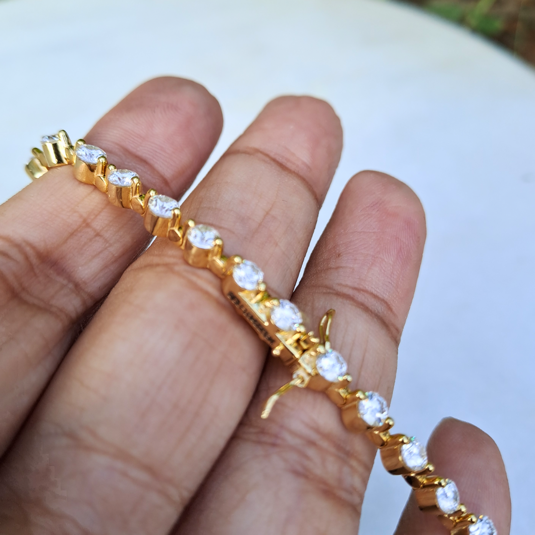 Single Prong Tennis Bracelet (3.9 to 5ct)