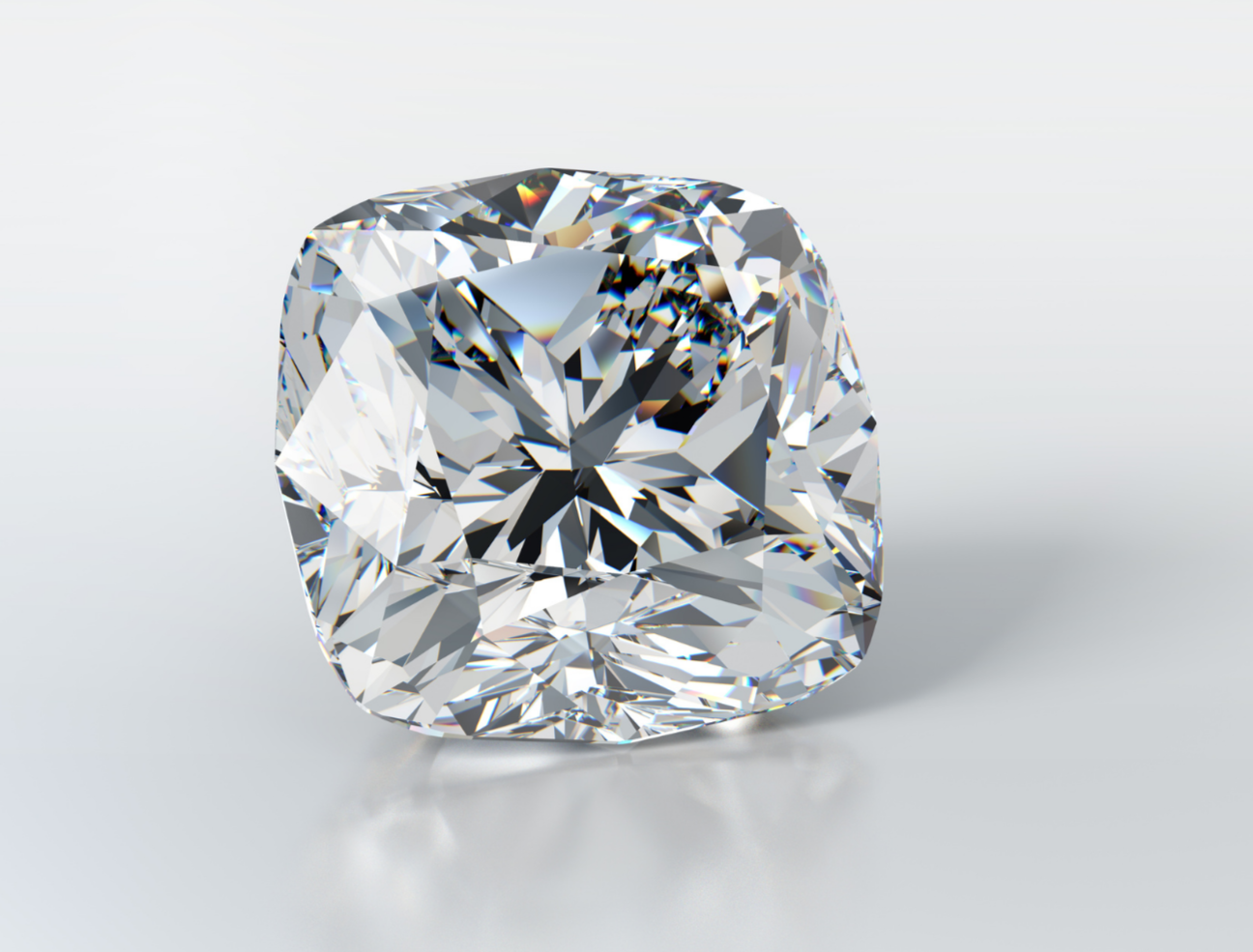 Cushion Cut Loose Moissanite Diamond