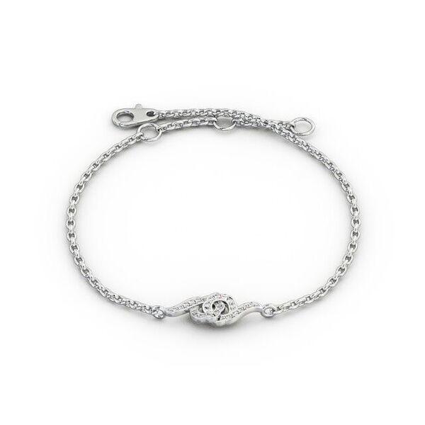 Holy knot Moissanite Diamond Bangle and Mangalsutra chain