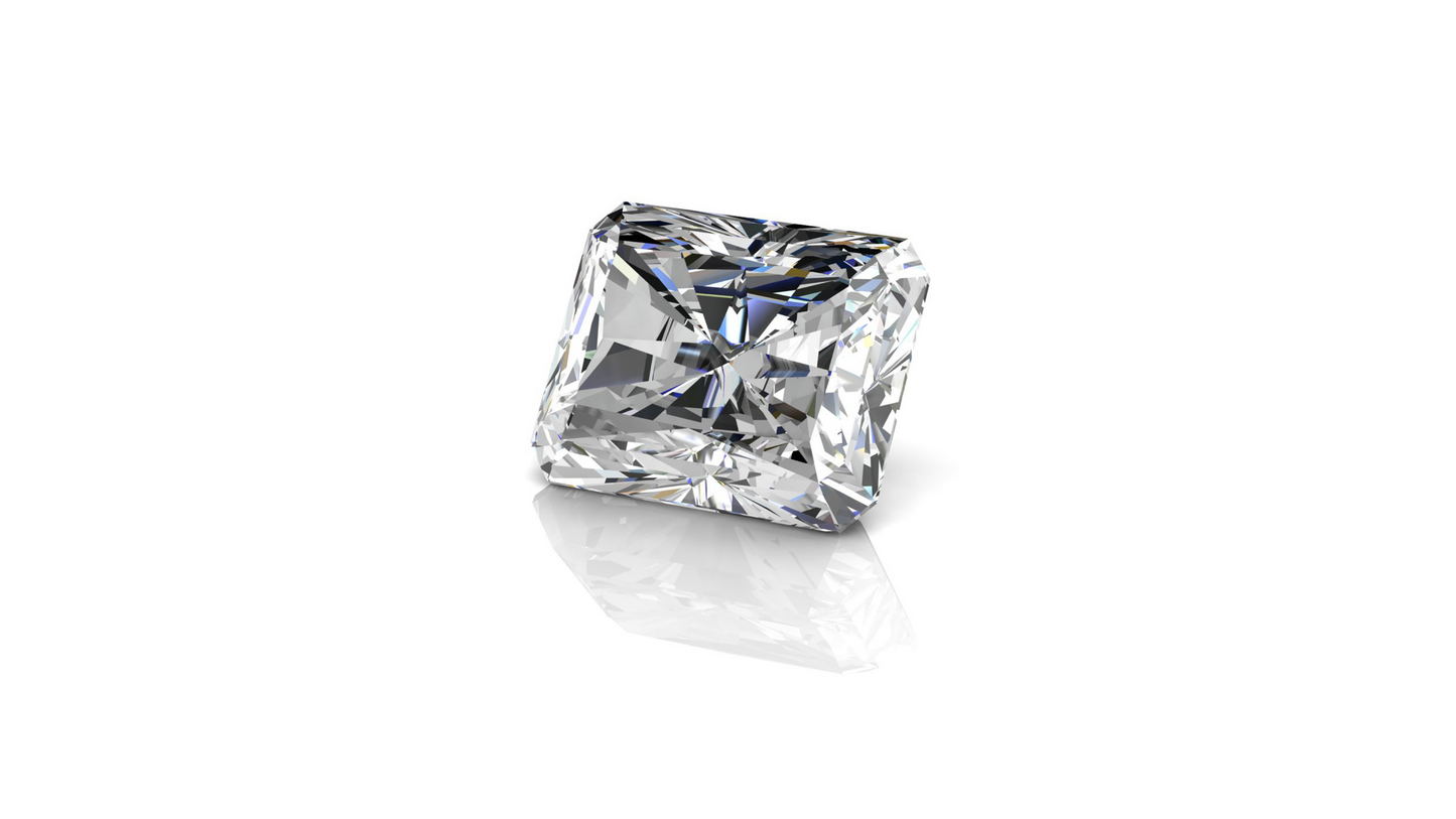 Radiant Cut Loose Moissanite Diamond