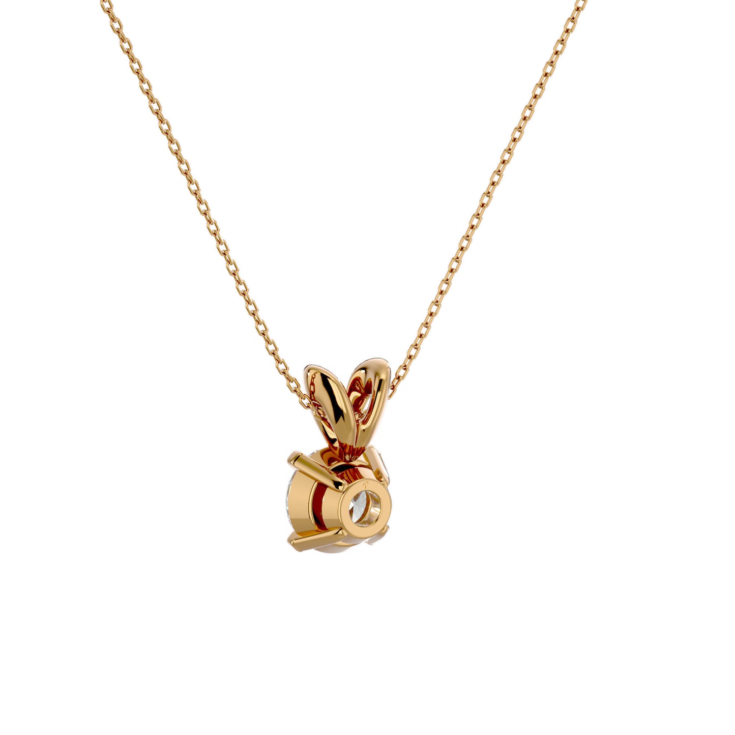 Solitaire Moissanite Pendant