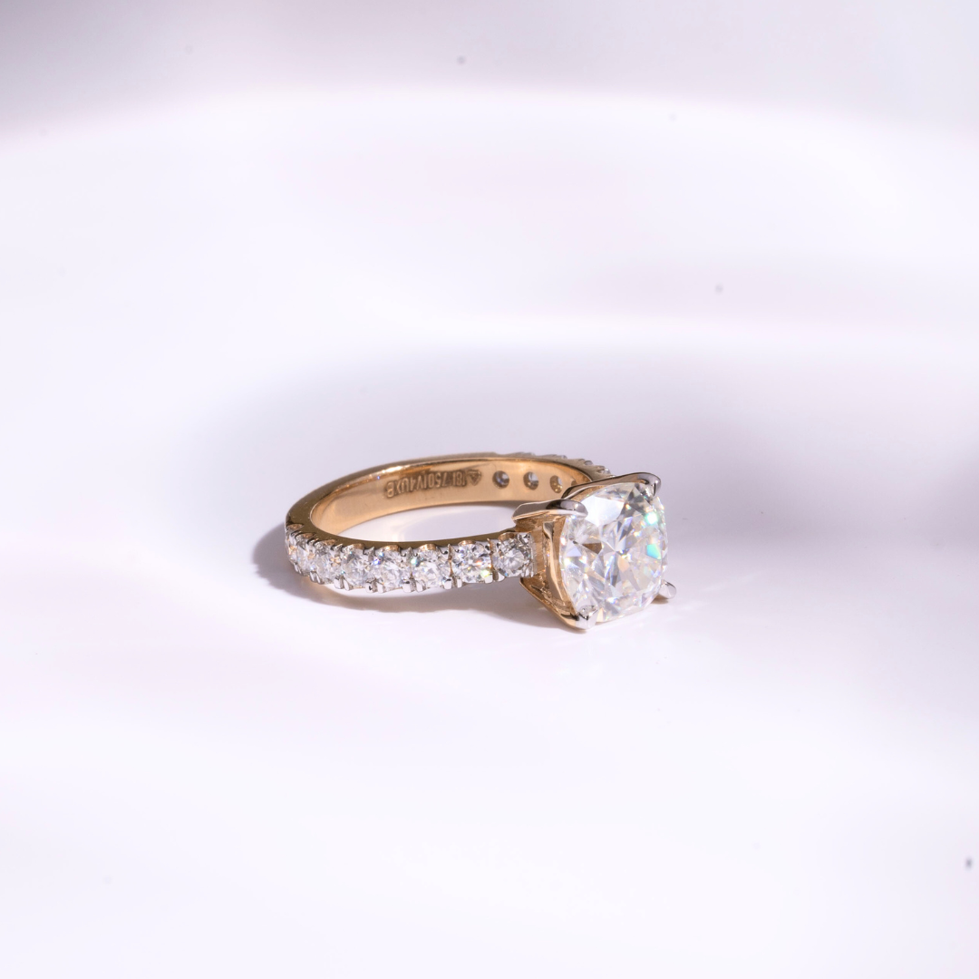 Lab Diamond Engagement Ring by Vai Ra